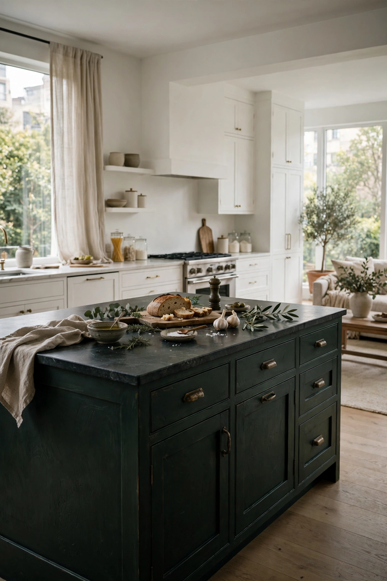 Big open kitchen