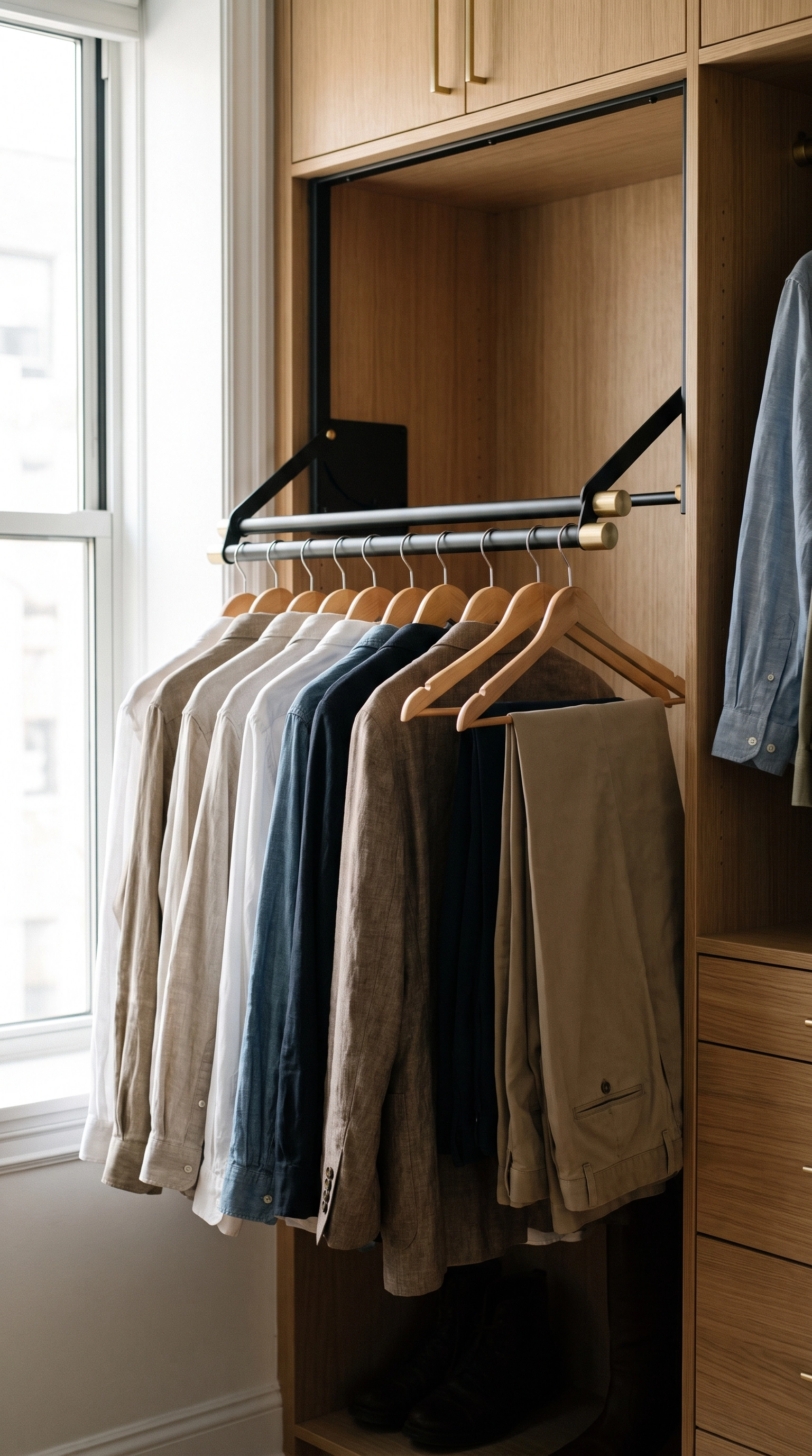 Small apartment closet idea 05