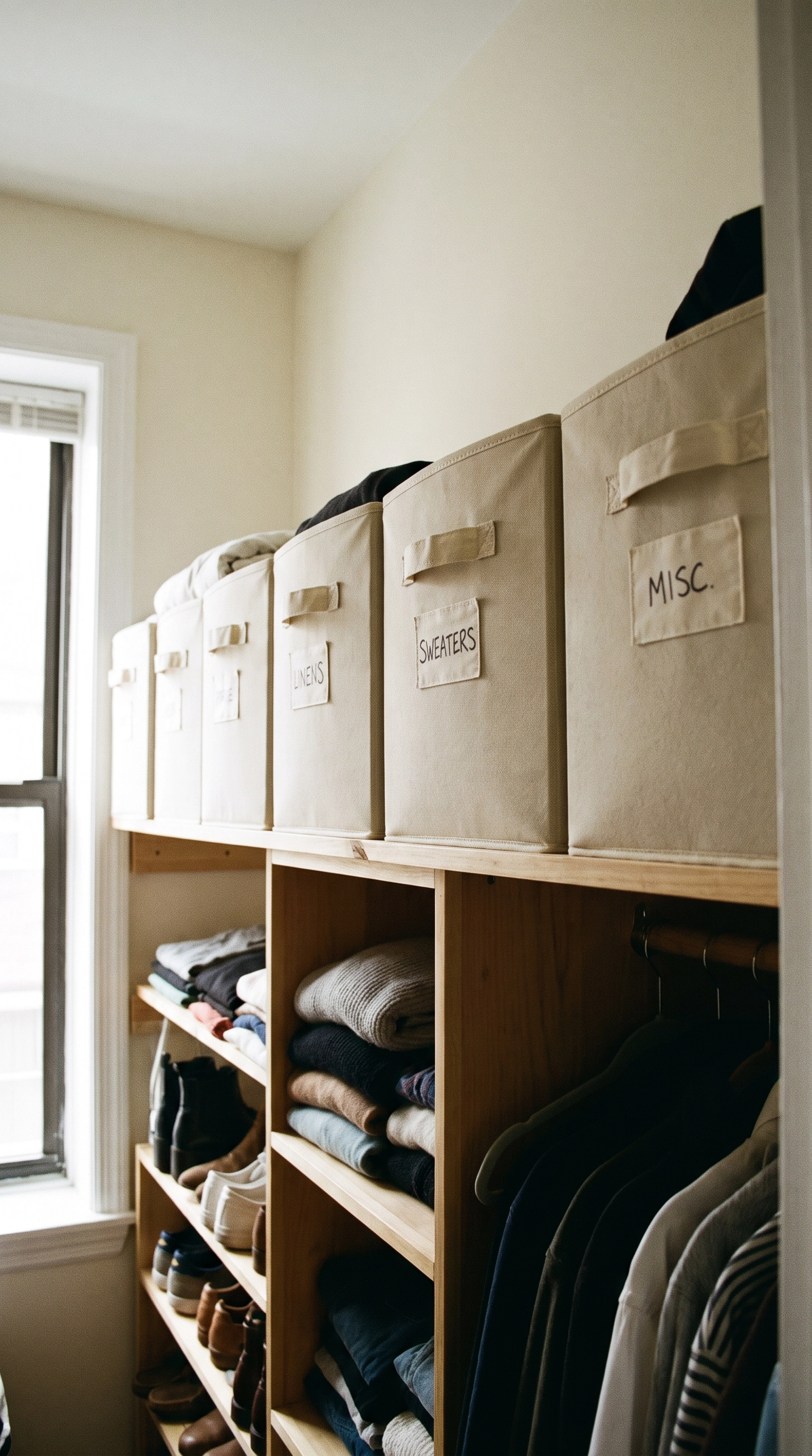 Small apartment closet idea 06
