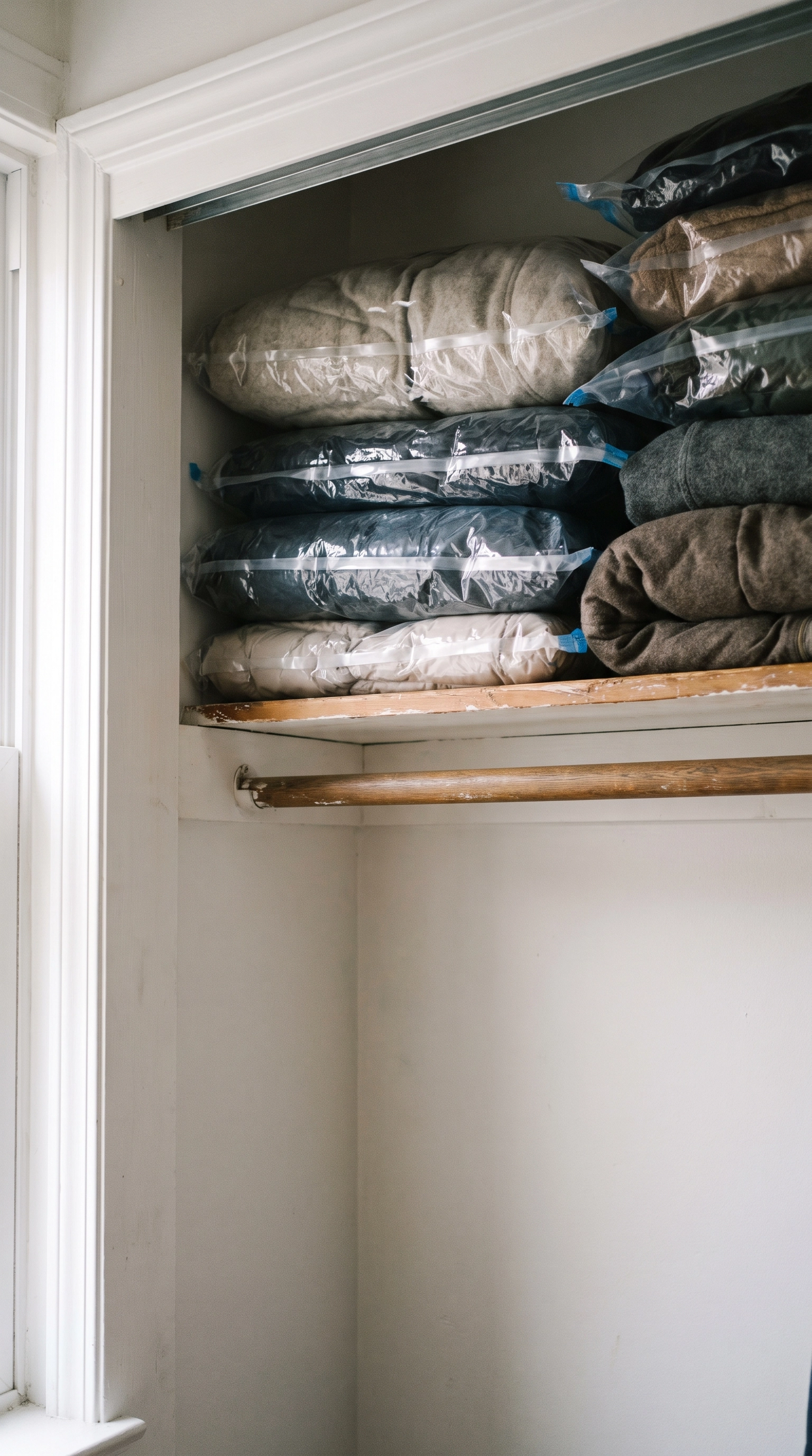 Small apartment closet idea 07