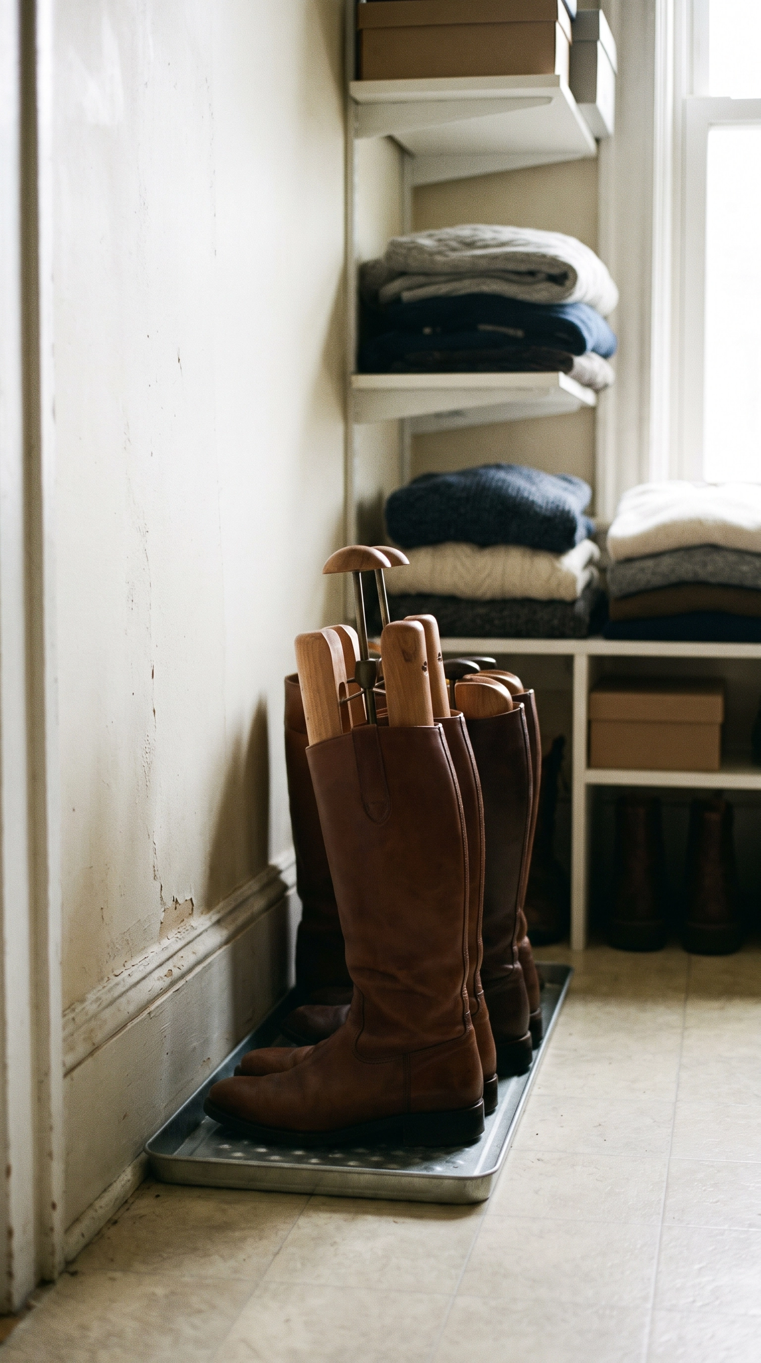 Small apartment closet idea 12