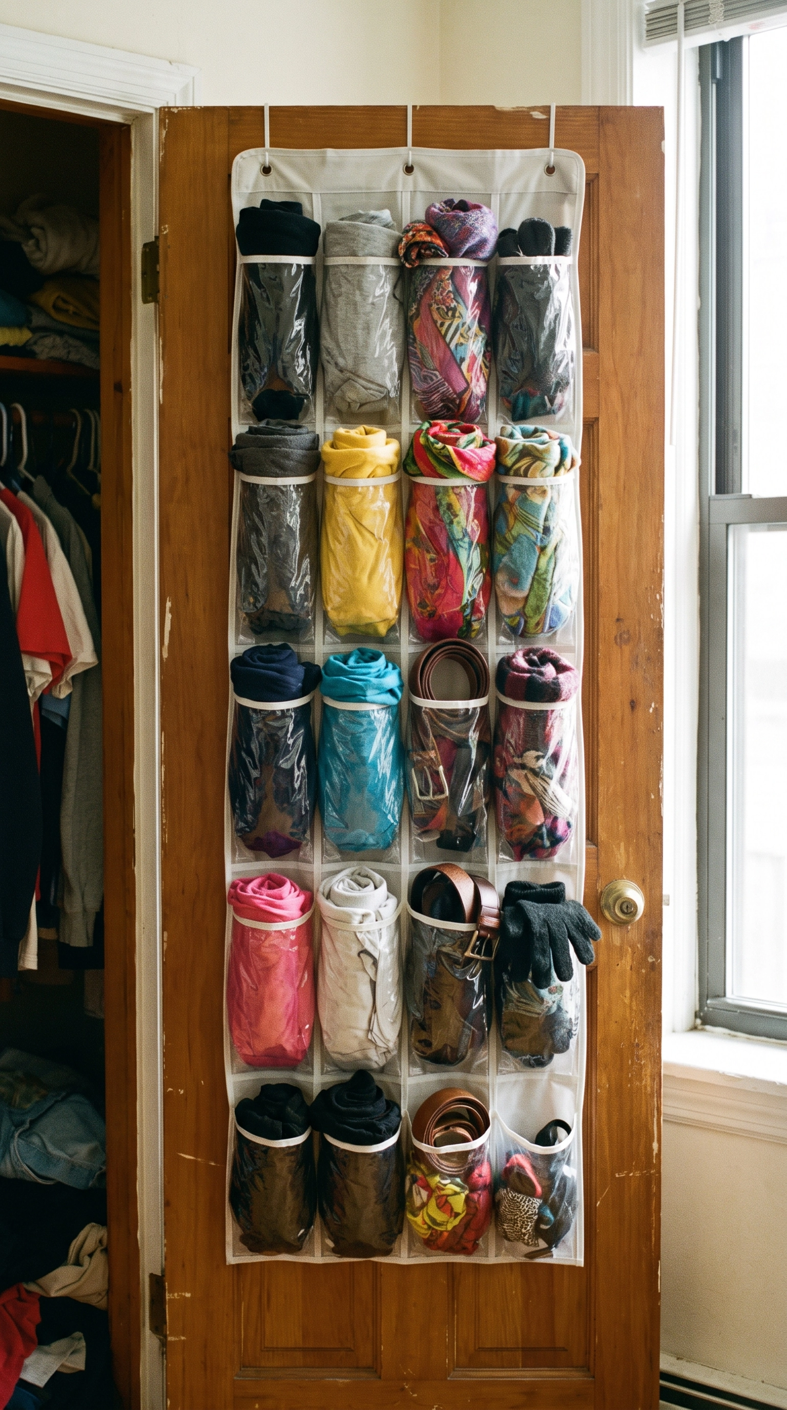 Small apartment closet idea 15