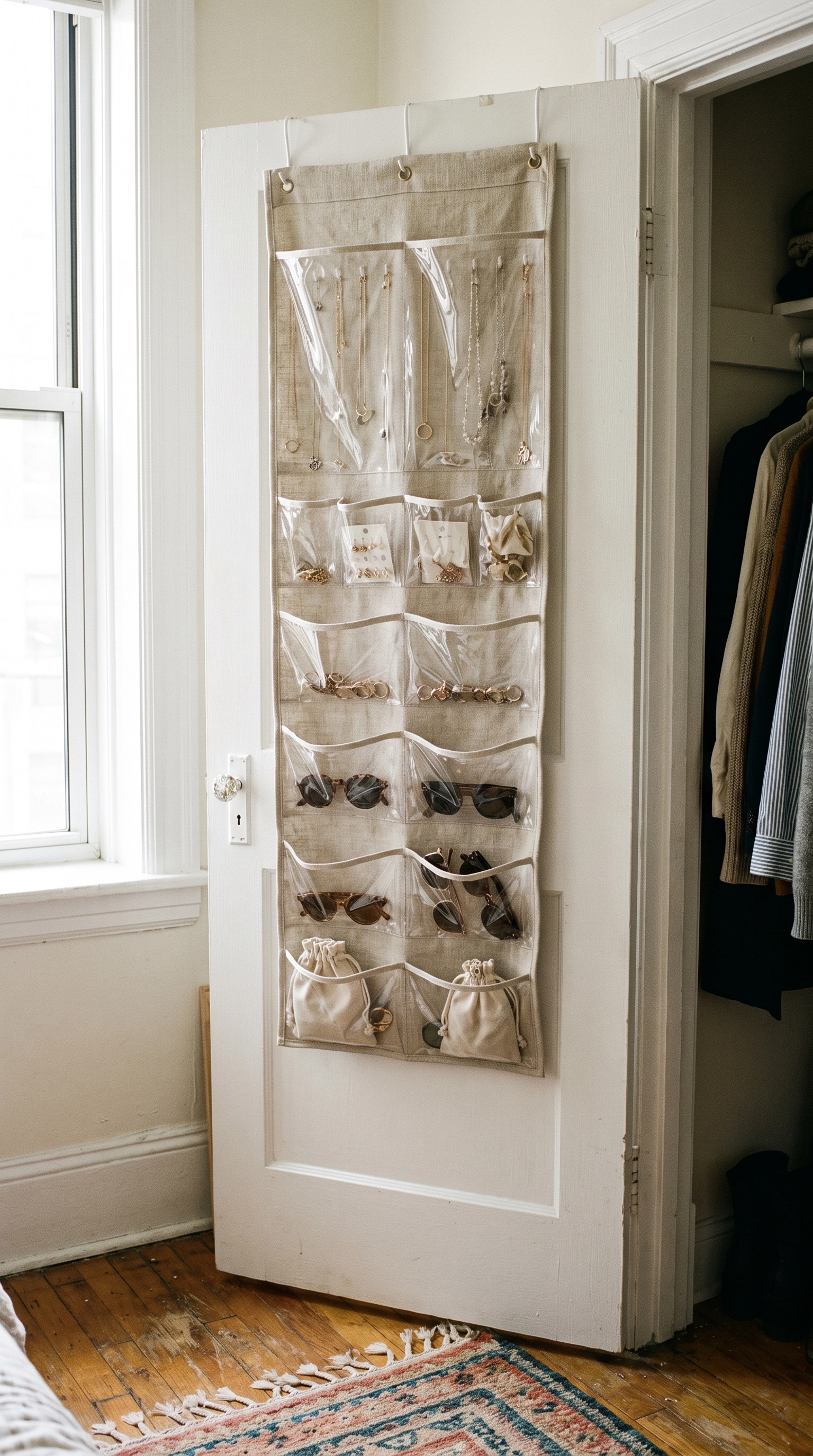 Small apartment closet idea 18