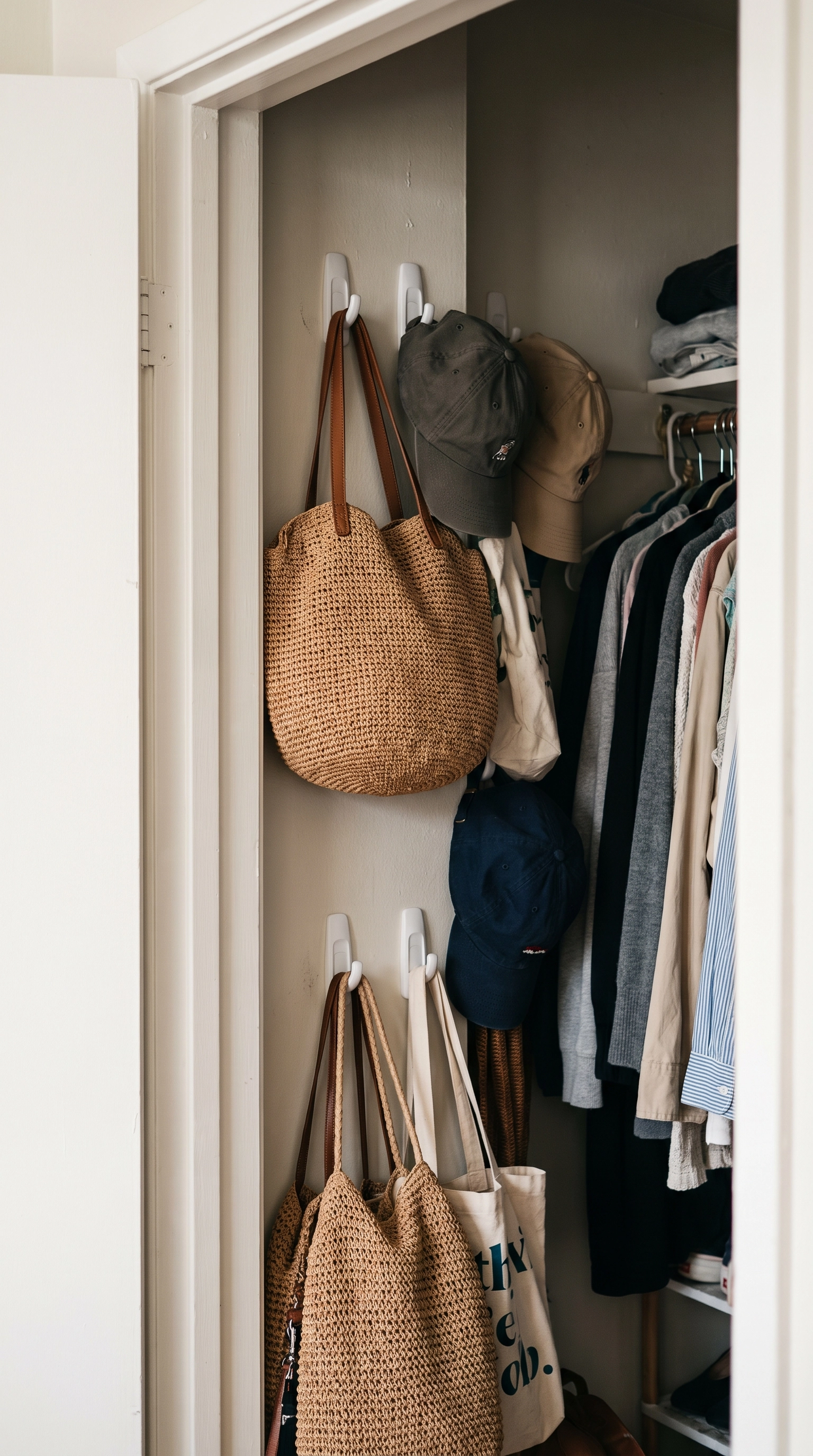 Small apartment closet idea 20