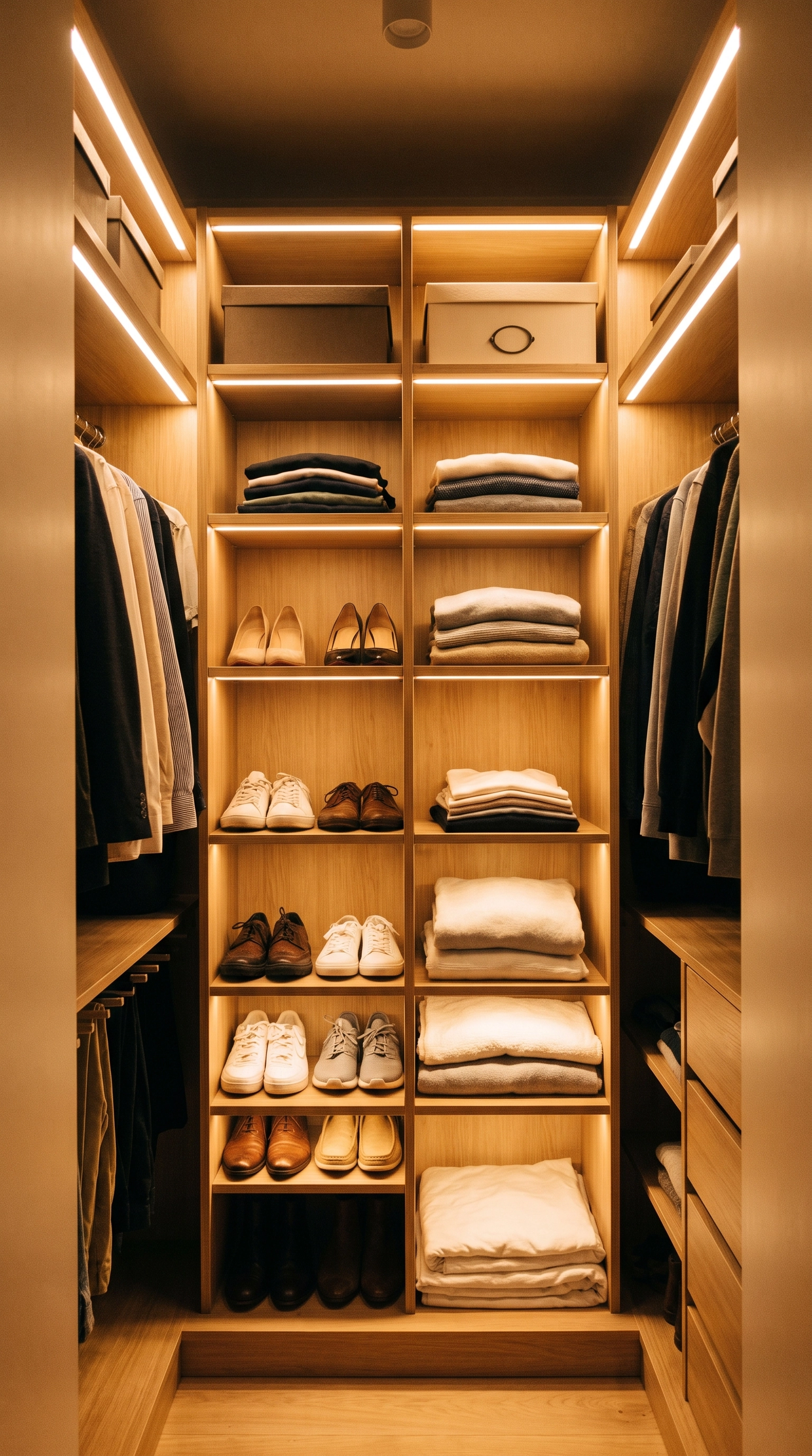 Small apartment closet idea 21